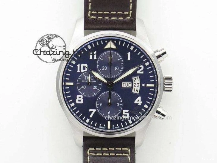 MIROTIME 0313 Big Pilot Real PR 48mm IW501902 Real Ceramic ZF 1:1 Best Edition On Green Nylon Strap A51111 V Durable 7249